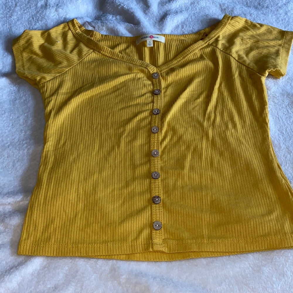 wishful park yellow top